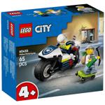 Конструктор Lego City Переслідування на поліцейському мотоциклі 60455