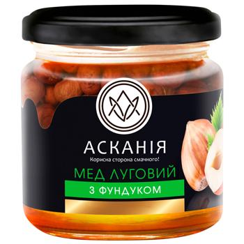 Мед Асканія Луговий з фундуком 250г