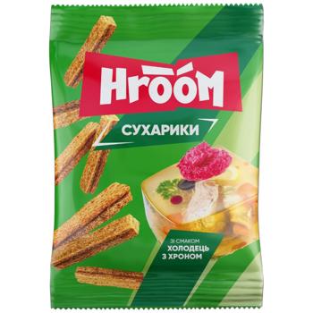 Сухарики Hroom! житні холодець з хроном 60г - купити, ціни на КОСМОС - фото 1