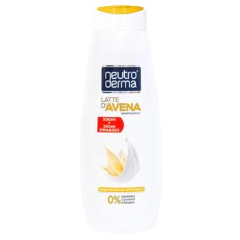 Гель піна для душу помякшуючий з вівсяним молоком Neutroderma, 750мл. - buy, prices for Ideal - photo 1