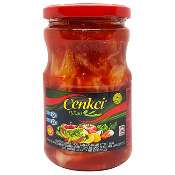 Капуста Cenkci 680 г квашена гостра И323 (Туреччина) - купить, цены на КОСМОС - фото 1