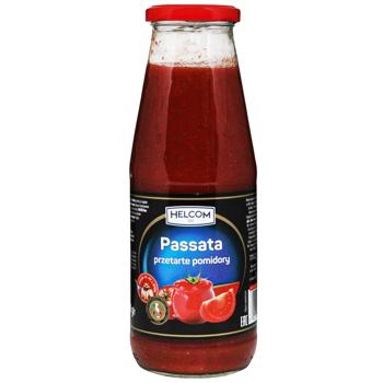 Томати перетерті Helcom Passata Rustica 720мл - купити, ціни на КОСМОС - фото 1