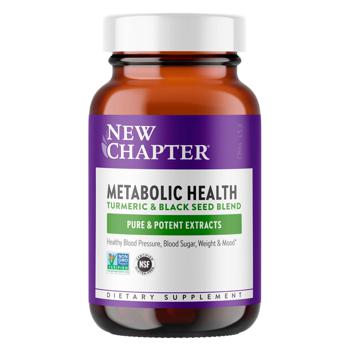 Черный тмин и куркума New Chapter Metabolic Health 30 капсул - купить, цены на Biotus - фото 1