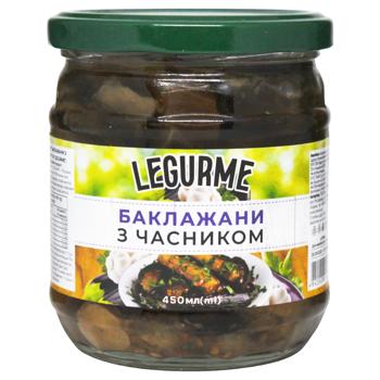 Баклажани Legurme 430 г з часником (Молдова) - купить, цены на КОСМОС - фото 1