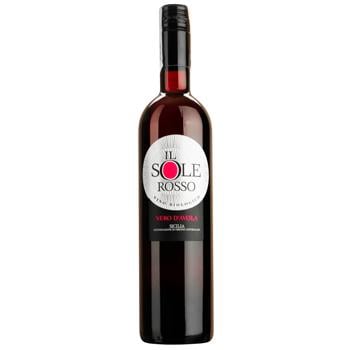 Вино Il Sole Nero D'Avola DOC червоне сухе 13% 0,75л - купити, ціни на Cупермаркет "Харків" - фото 1