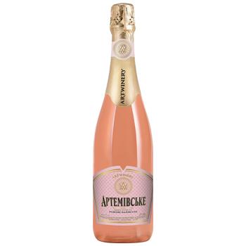 Artemivske Semi Dry Rose Sparkling Wine 10-13.5% 0.75l
