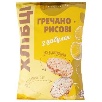 Хлебцы Герчак гречнево-рисовые с луком 80г - купить, цены на Эпицентр FOOD - фото 1