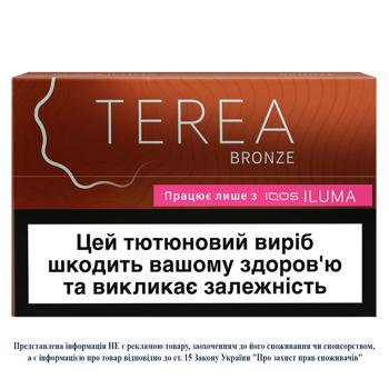 Стіки тютюновмісні Terea Bronze 20шт - купити, ціни на Чудо Маркет - фото 1