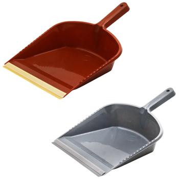 Совок Юнипласт пластиковый с резинкой - купить, цены на Auchan - фото 1