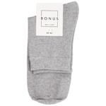 Bonus Men's Socks 2541 s.25-27 Light Grey