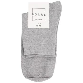 Bonus Men's Socks 2541 s.25-27 Light Grey