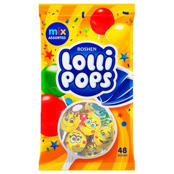 Roshen Lollipops Caramel with Coctail Flavors 920g