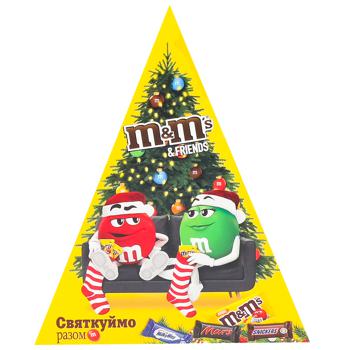 M&M's & Friends Christmas Tree Gift 96.5g - buy, prices for Vostorg - photo 2