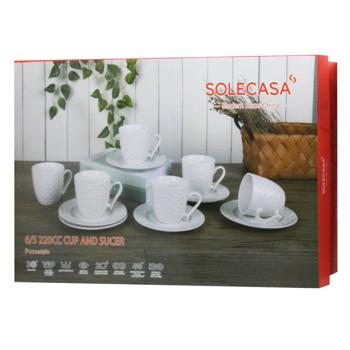 Lefard Tea Set 220ml 12pcs