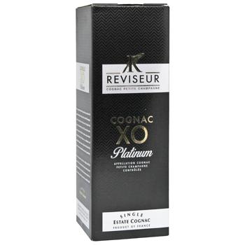 Коньяк Reviseur Platinum XO 40% 0,7л - купить, цены на КОСМОС - фото 4