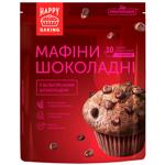 Смесь для выпечки Pripravka Happy Baking Маффины шоколадные с бельгийским шоколадом 300г