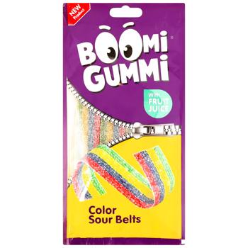 Цукерки Boomi Gummi Sour Belts желейні 70г - купити, ціни на КОСМОС - фото 1