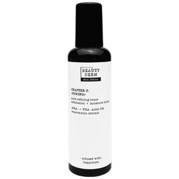 Тонер Beauty Derm Skin Fiction для очистки пор с ВНА-РНА-кислотами и арбузом 200мл - купить, цены на Идеал - фото 2