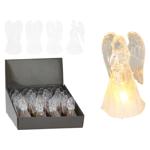 Фигурка Koopman Ангел с LED подсветкой 11см в ассортименте