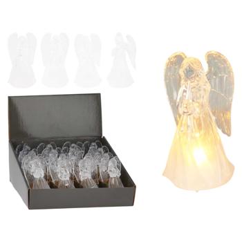 Фігурка Koopman Янгол з LED підсвіткою 11см в асортименті