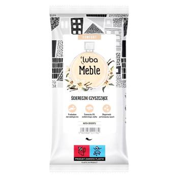 Вол.серветки для миття меблів парфумовані  32шт.Luba Comfort - купити, ціни на Grono - фото 1