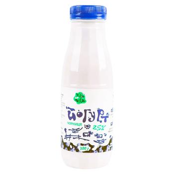 Йогурт Villa Milk чорниця 2,5% 0,3л - купить, цены на Grono - фото 1