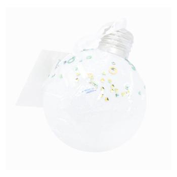 White Christmas Ball with Backlight and Glitter 8cm - buy, prices for - photo 3