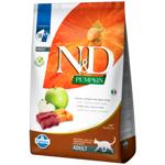 Корм сухий Farmina N&D Pumpkin з олениною, гарбузом та яблуком для котів 5кг