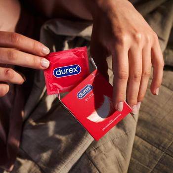 Презервативи Durex Elite латексні з силіконовою змазкою тонкі Зшт - купити, ціни на КОСМОС - фото 5