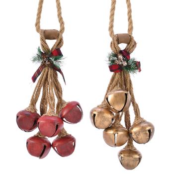 Подвеска Decoris Связка колокольчиков 13х19х29см в ассортименте