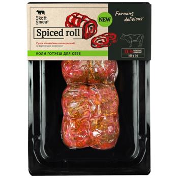 Skott Smeat Chilled Beef Roll with Spices 500g - buy, prices for Ideal - photo 1