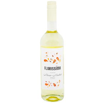 Вино Florissima Morio-Muskat белое полусухое 10,5% 0,75л - купить, цены на WINETIME - фото 1