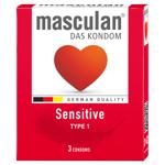 Презервативи Masculan Тип 1 Sensitive 3шт