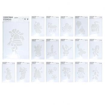 Christmas Stencils 22х35cm in assortment - buy, prices for NOVUS - photo 1