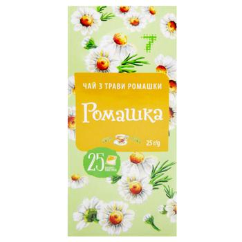 Чай трав'яний 7 Ромашка 2г*25шт - купити, ціни на КОСМОС - фото 2