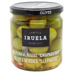 Iruela Fingerlicking-Chupadedos Marinated Green Olives 370g