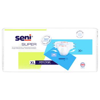 Подгузники Seni Extra Large для взрослых 30шт - купить, цены на Таврия В - фото 1