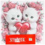 Strateg Purrs Diamond Painting 18x18cm