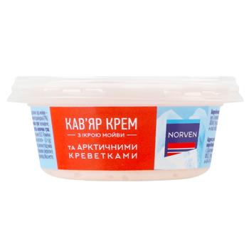 Norven with Сapelin Сaviar and Arctic Shrimp Caviar Cream 95g - buy, prices for - photo 3