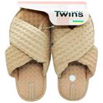 Twins 13958 HS-VL Women's Waffle Caramel Slippers s.38/39