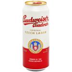 Budweiser Budvar Light Beer 5% 0.5l