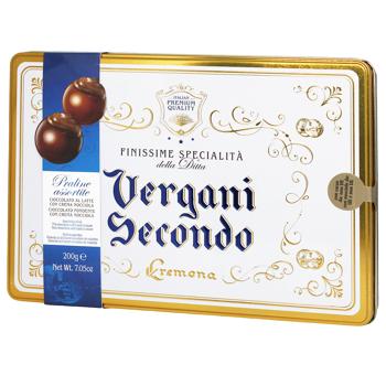 Конфеты Vergani Ассорти Винтаж синяя коробка 200г - купить, цены на КОСМОС - фото 4