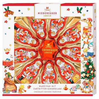 Niederegger Santa Marzipan Candies in Dark Chocolate 125g - buy, prices for WINETIME - photo 1