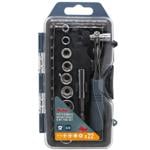 Auchan Ratchet Socket & Bit Tool Set 23pcs