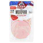 Alan Molochna Sliced Boiled Sausage High Grade 100g