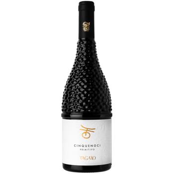 Tagaro Cinquenoci Primitivo Red Semi-Dry Wine 15% 0.75l - buy, prices for Supermarket "Kharkiv" - photo 1