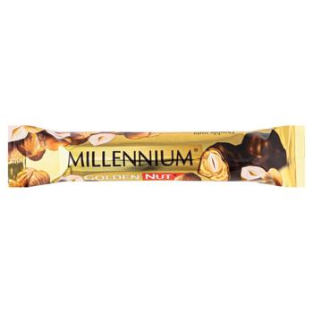 Millennium Golden Nut Dark Chocolate 40g - buy, prices for Chudo Market - photo 1
