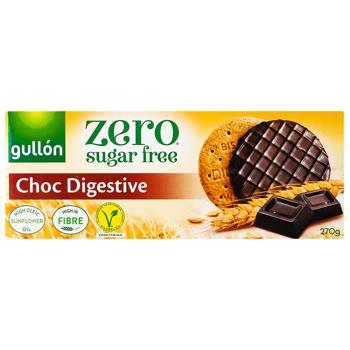 Печенье Gullon Digestive шоколадное диабетическое 270г - купить, цены на Grono - фото 2