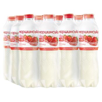 Вода минеральная Моршинська со вкусом клубники негазированная 0,5л - купить, цены на Grono - фото 6