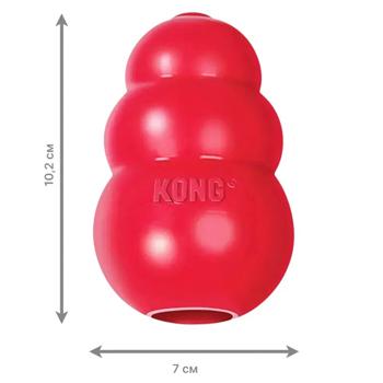 Іграшка Kong Classic груша-годівниця для собак великих і середніх порід L 10,2см - купити, ціни на MasterZoo - фото 3